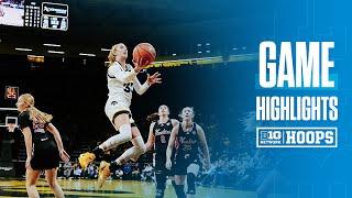 N. Illinois at Iowa | Highlights | Big Ten Women's Basketball  | 11/06/2024