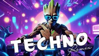 TECHNO MIX 2024  Rave Techno Remixes for Party, Gym, and Car Music