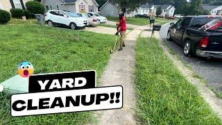 New Client Yard Cleanup: Watch the Transformation!