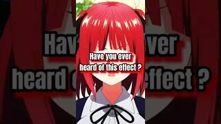 Have you ever heard of this effect #darkpsychology #psychology #manipulation #psychologyfacts #anime