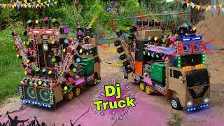 Mini Dj Truck Making At- Home Dj truck project Dj kese banaye how to making Dj 50 sharpy light Dj SR