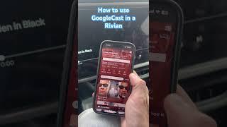 How to setup Google Cast in a Rivian #googlecast #googleactions  #rivian #rivianr1s #rivianr1t
