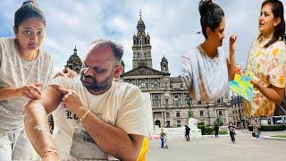 visited Glasgow city | Kya halat kardi insects ne ! Desi jugad se bani dal fry new kitchen me |