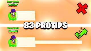 83 PROTIPS para 83 BRAWLERS! 