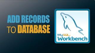 How to create and add records to database using SQL