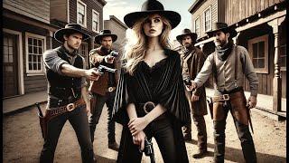 Outlaws Challenge a Silent Widow, Only to Realize She’s the Most Feared Gunslinger