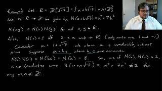 Irreducible and Prime Elements | Modern Algebra