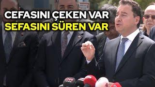 Ali Babacan Sinan Ateş duruşmasına katıldı. Gördüklerini basına anlattı