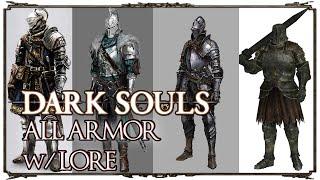 DARK SOULS 1 ALL ARMOR w/ LORE PTD EDITION