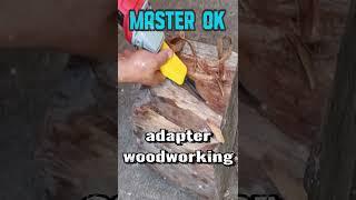 Wood Carving Electric Chisel, Woodworking Adapter // Насадка На УШМ - Электро Долото #kitaizergod