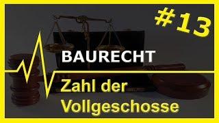 # 13 Baurecht | Zahl der Vollgeschosse