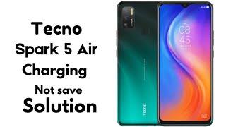 Tecno Spark 5Air Charging Not Save Problem In All Android Phones Solution