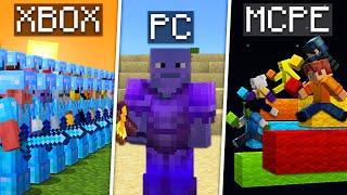 100 Minecraft PC vs 100 Controller vs 100 Mobile Players