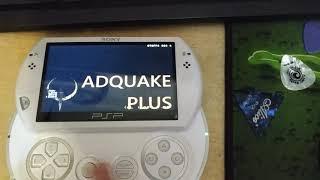 Quake engine with mp3 music psp