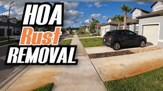 HOA Subdivision Rust Removal #rust #rustremoval #rustremover