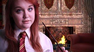 Harry Potter ASMR | Ginny Cleans You Up in the Gryffindor Common Room