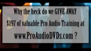 Free Pro Audio Academy Training Course