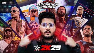 WWE 2K25 First Gameplay in India! Roman Reigns Rock John Cena CM Punk Seth Rollins Cody Rhodes