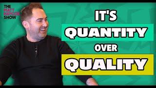 Quantity Over Quality on Social Media