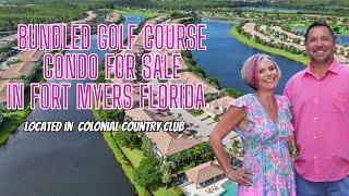 Bundled Golf Course Condo for sale in Fort Myers, Florida