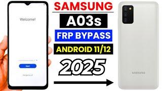 Samsung Galaxy A03s FRP Bypass 2025 Without Pc | Samsung (sm-a037f) google account bypass 2025