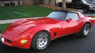 Red 1980 Corvette