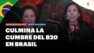 B20 en Brasil: Entrevista a Patricia Espinosa Cantellano en DNews