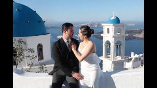 Elopement Wedding in Santorini | Greece