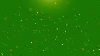 Gold Dust Particles Green Screen Video Effects / Satish Designgraphy