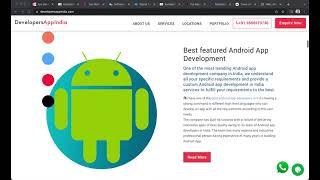 Top 10 app developers India - Jan 2023 - Mobile App development company India