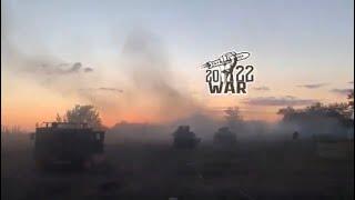 The Armed Forces of Ukraine are storming one of the positions of the Russian Forces.