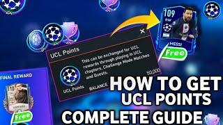 FAST!! how to get ucl points | fifa mobile | complete ucl guide | fifa mobile 23 #fifamobile