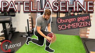 Patellasehnenprobleme - Übungen gegen Schmerzen | Tutorial | Kernfit