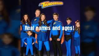 The Thundermans before and after 2018 Real naime and ages\Interesting facts\