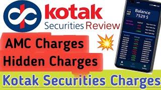 Kotak Securities Brokerage Charges | Kotak Securities Review | Kotak Securities Trading Demo 2024