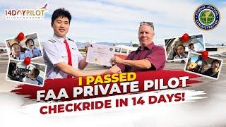  GET YOUR FAA Private Pilot in 14 DAYS Like Andrew Tanner! a Succes Story in 2022