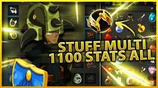 CRÂ MULTI 1100 STATS ALL SUR DOFUS ! (STUFF BROKEN)