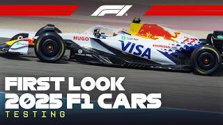 First Look At Cars On Track! | F1 Pre-Season Testing 2025