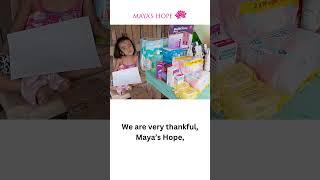 Abby received her package!