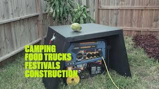 Generator Running Cover AND Noise Reduction