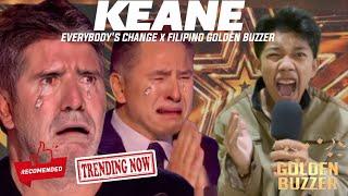 Golden Buzzer | Filipino singer makes all judges cry with his amazing voice on Keane Song