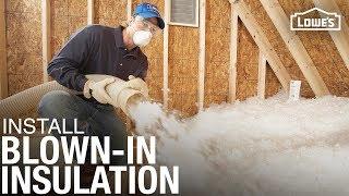 How to Install Blown-in or Loose Fill Insulation