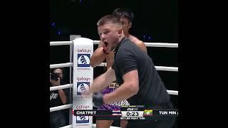 EXPLOSIVE action  Tun Min Aung scores three knockdowns on Chatpet for the second-round TKO!