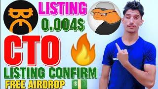 CTO SATOSHI  PROJECT, CTO list CTO launching, CTO withdraw address, CTO withdraw method CTO Airdrop