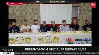 Conferencia de prensa-Lanzamiento oficial Temporada 2024-2025 de Speedway en San Rafael (Parte 1)