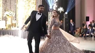 Bride and Groom's First Dance at their Indian Wedding