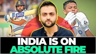 Rohit Sharma, Jaiswal gives India FIERY Start | India vs Bangladesh