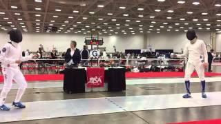 2014 Dallas NAC Dylan Kim v Corwin Duncan slow mo Div 1 ME
