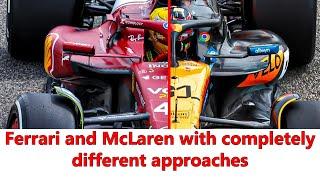 Ferrari versus McLaren in 2025 F1 title battle: same goals, but very different approaches