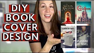 How to make a BOOK COVER in 5 STEPS | DIY Book Cover Design TUTORIAL using CANVA